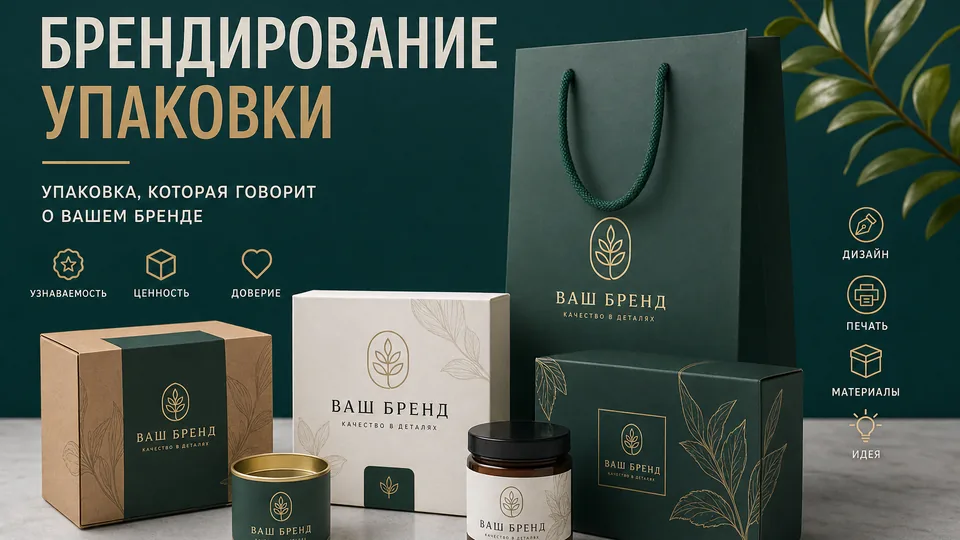 Брендирование упаковки: тиснение, фольга, УФ-лак, шелкография — как заказать