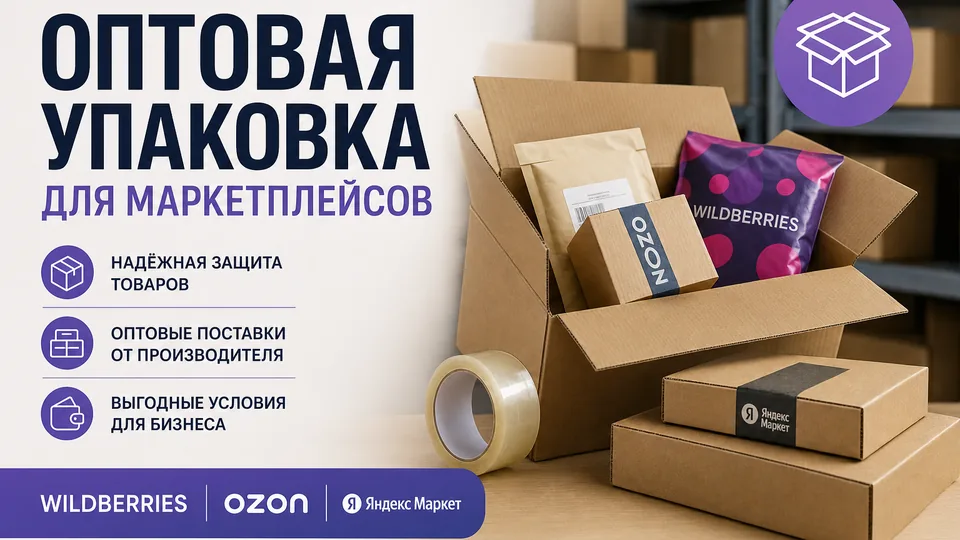 Оптовая упаковка для маркетплейсов: тиражи, требования, логистика