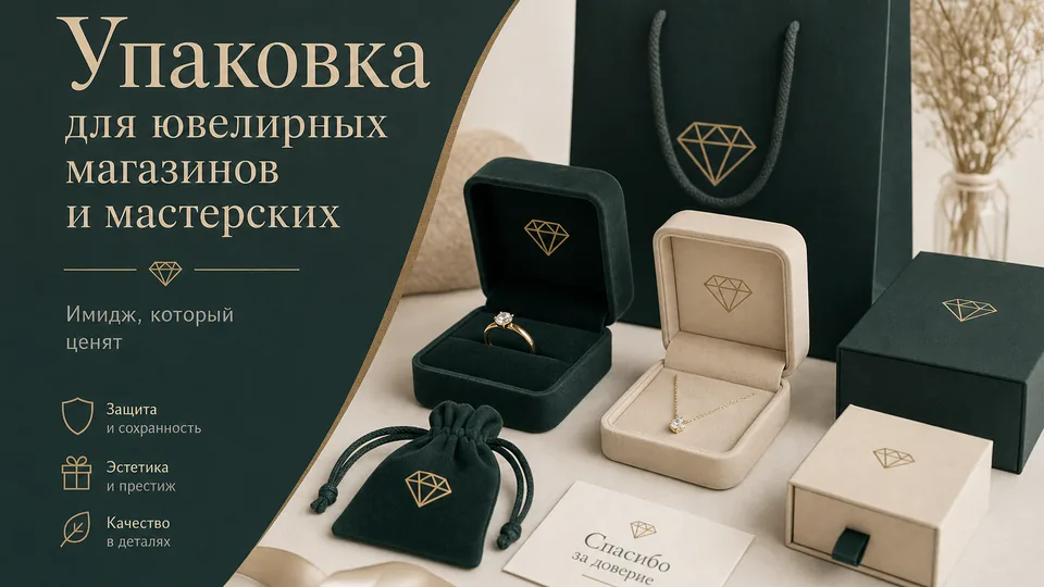 Упаковка для ювелирных магазинов и мастерских: разбор на реальных сценариях