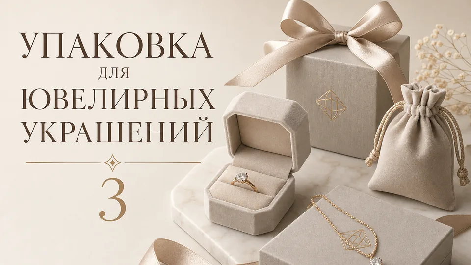 Упаковка для ювелирных украшений: требования маркетплейсов и производство под заказ