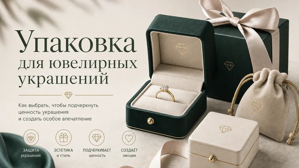 Упаковка для ювелирных украшений: чеклист для интернет-магазина