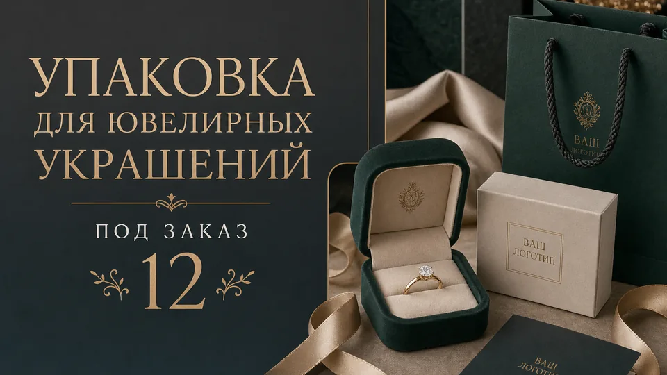 Упаковка для ювелирных украшений под заказ: чек-лист по коробкам, футлярам и брендированию