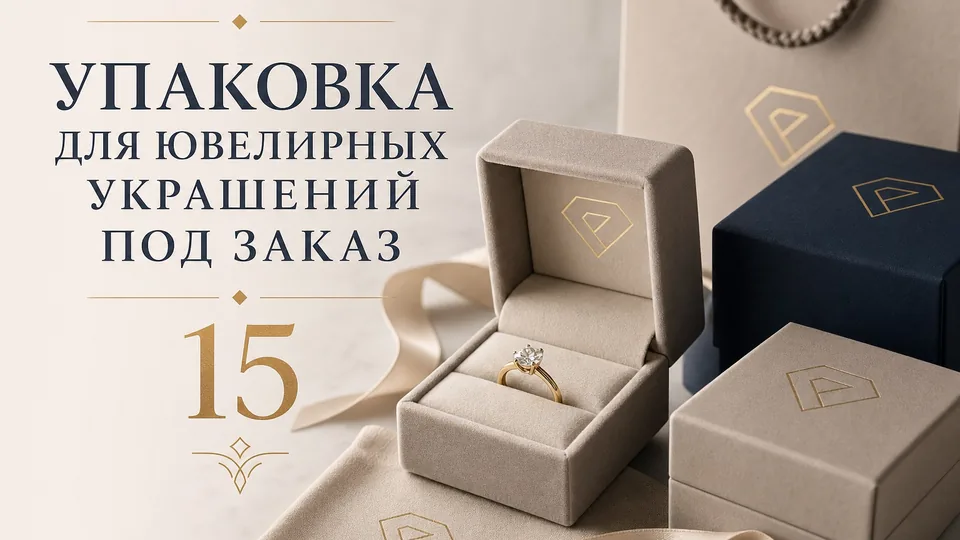 Упаковка для ювелирных украшений под заказ: чек-лист по брендированию и выбору форматов