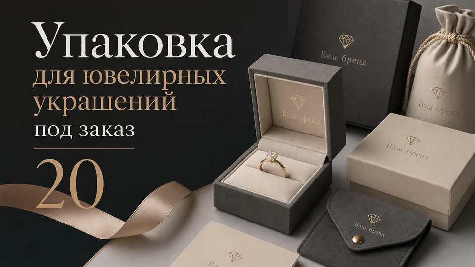 Упаковка для ювелирных украшений под заказ: как избежать ошибок в маркировке