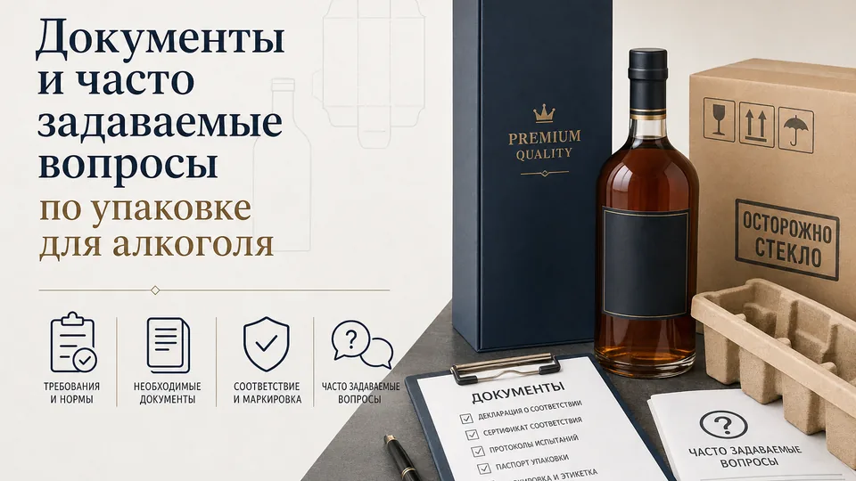 Документы и часто задаваемые вопросы по упаковке для алкоголя