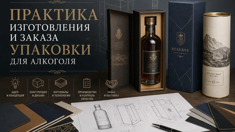 Практика изготовления и заказа упаковки для алкоголя